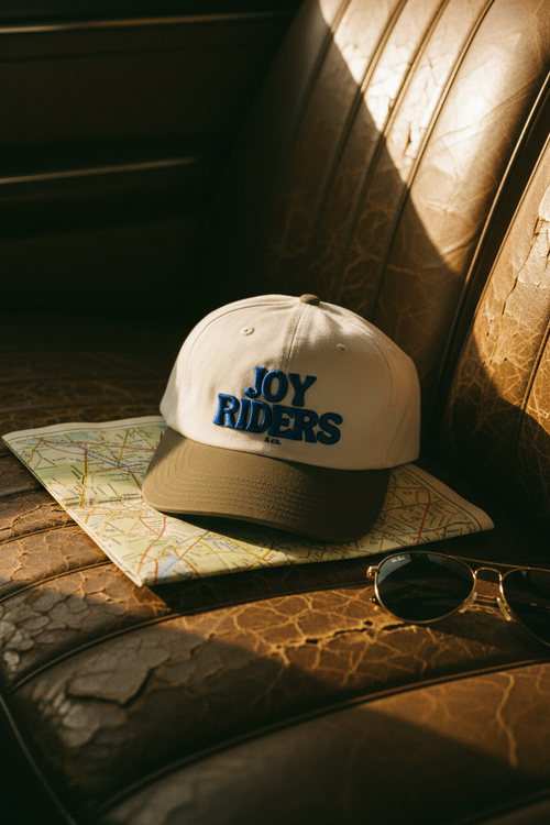 Classic Two Tone Embroidered Cap