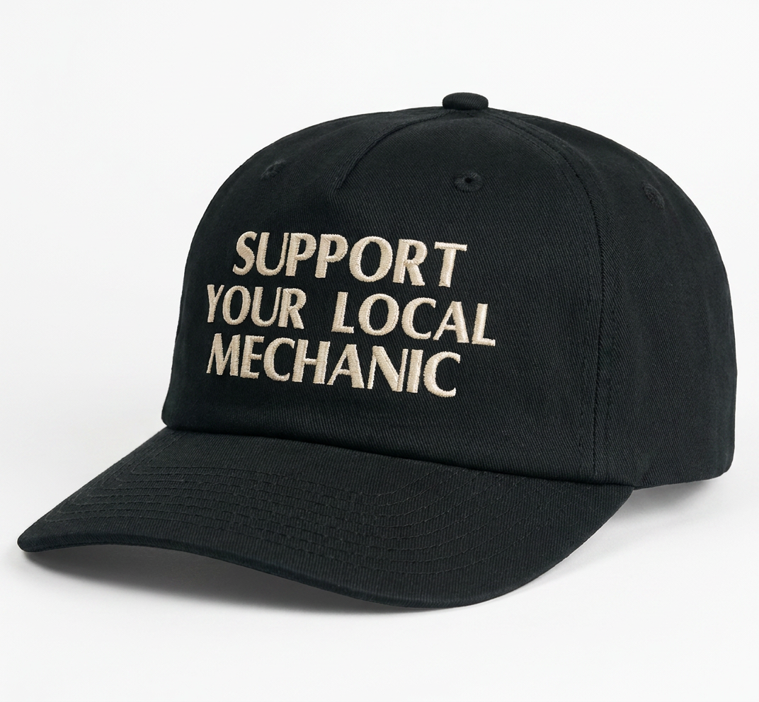 Mechanic Support Cotton Cap