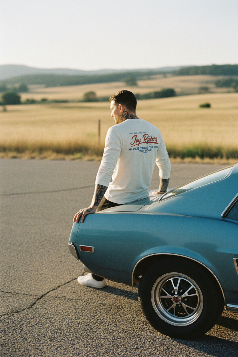 Racing LS White Film - Back